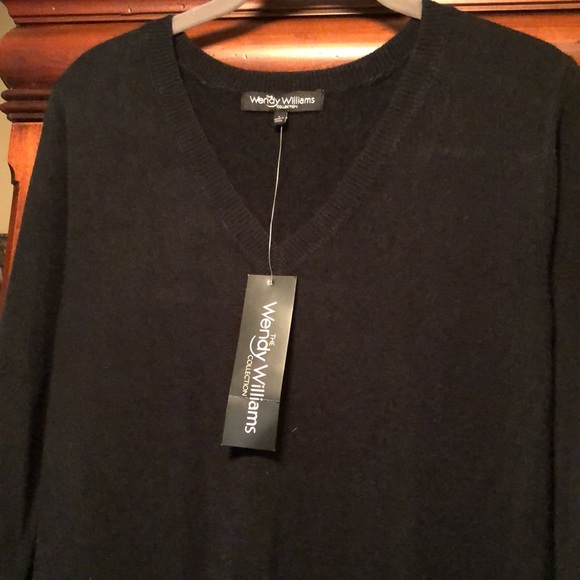 NWTS- Wendy Williams V-Neck dress size Large - Picture 9 of 9